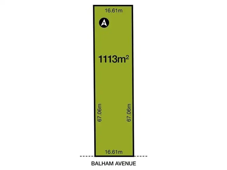 Main view of Homely land listing, 61 Balham Avenue, Kingswood SA 5062
