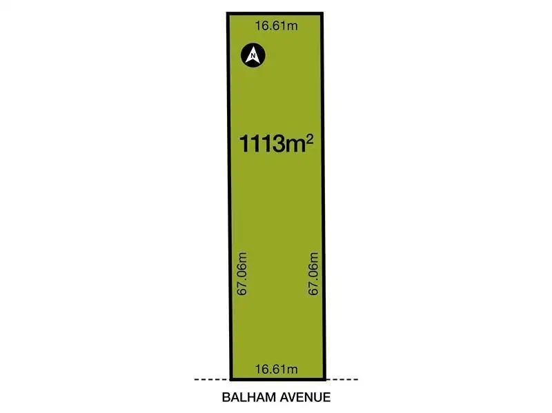 Main view of Homely land listing, 61 Balham Avenue, Kingswood SA 5062
