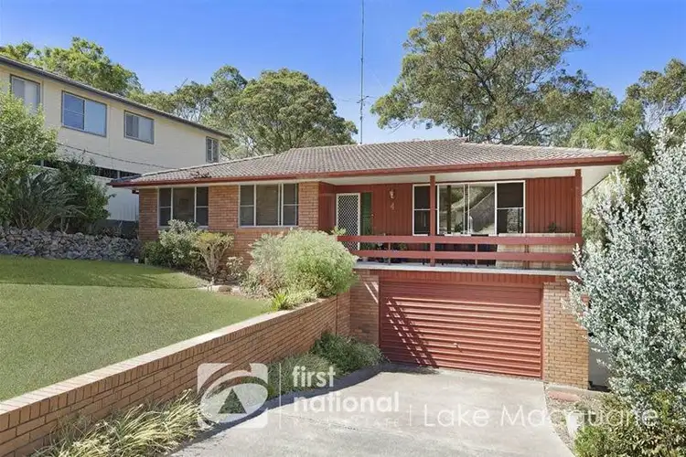 Main view of Homely house listing, 4 Lake Macquarie Close, Fennell Bay NSW 2283