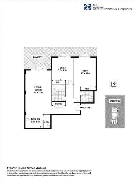 Seventh view of Homely apartment listing, 1105/57-72 Queen Street, Auburn NSW 2144