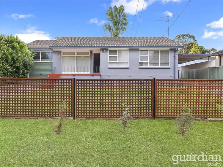 Main view of Homely house listing, 3 Jaffa Road, Dural NSW 2158