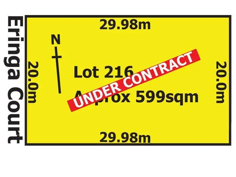 Main view of Homely land listing, Lot/216 (No 11) Eringa Court, Craigmore SA 5114