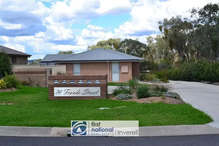 Main view of Homely semi-detached listing, 3/74 Froude Street, Inverell NSW 2360