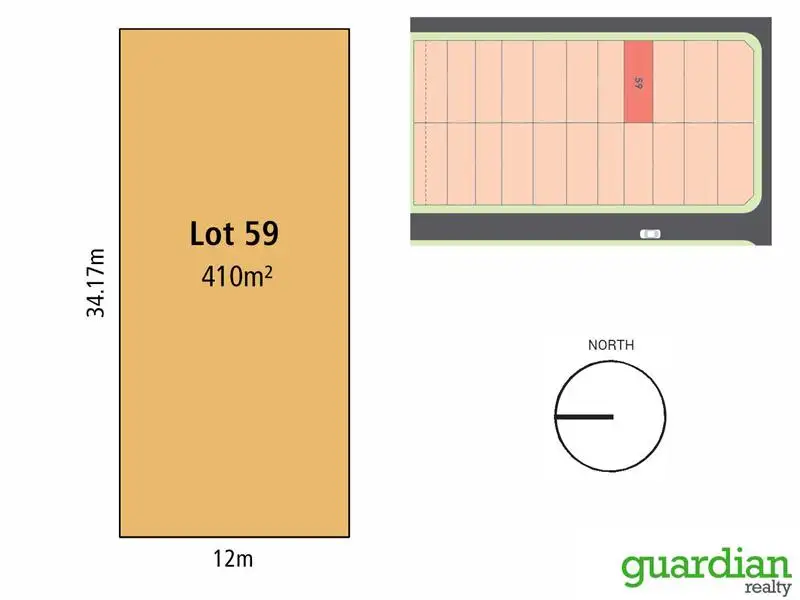 Main view of Homely land listing, Lot 59, 72-76 Terry Road, Box Hill NSW 2765