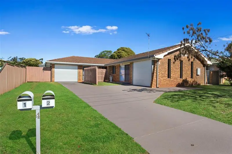 Main view of Homely block of units listing, Unit 1 & 2 /4 Jondaryan Street, Newtown QLD 4350
