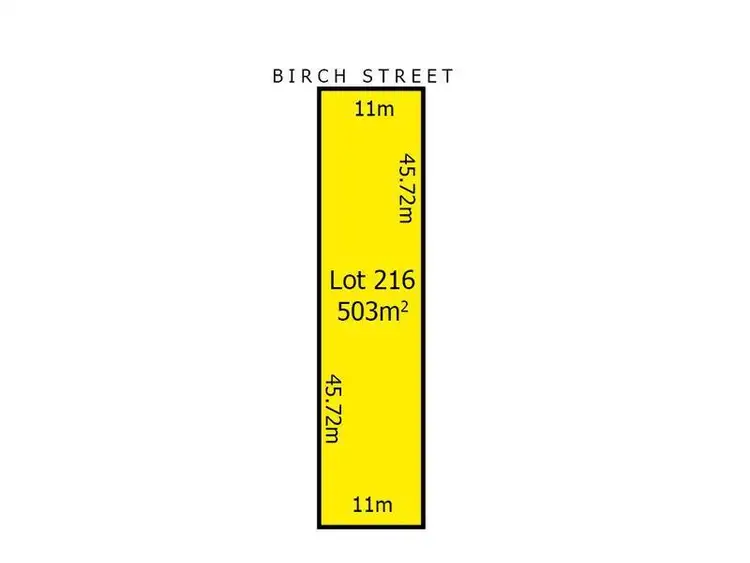 Lot 216/ Birch Street, Findon SA 5023