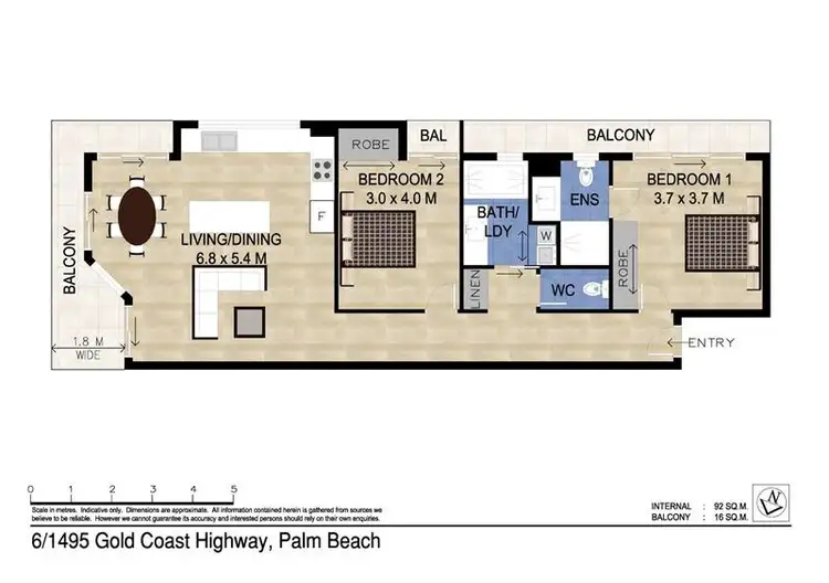 Third view of Homely apartment listing, 6/1495 Gold Coast Highway, Palm Beach QLD 4221
