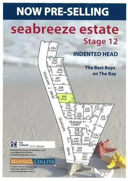 Lot/209 Seascape Drive, Indented Head VIC 3223