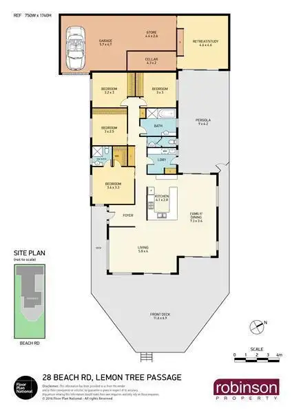 Fourth view of Homely house listing, 28 Beach Road, Lemon Tree Passage NSW 2319