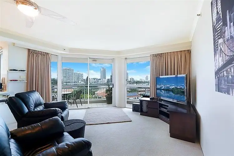 Third view of Homely apartment listing, 'Ocean Sands' 11 Hughes Avenue, Main Beach QLD 4217