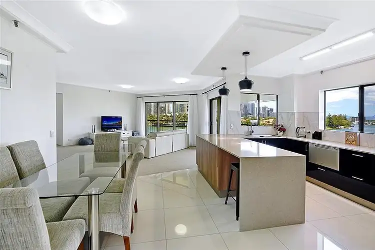 Sixth view of Homely apartment listing, 'ATLANTIS WEST' 2 Admiralty  Drive, Paradise Waters QLD 4217