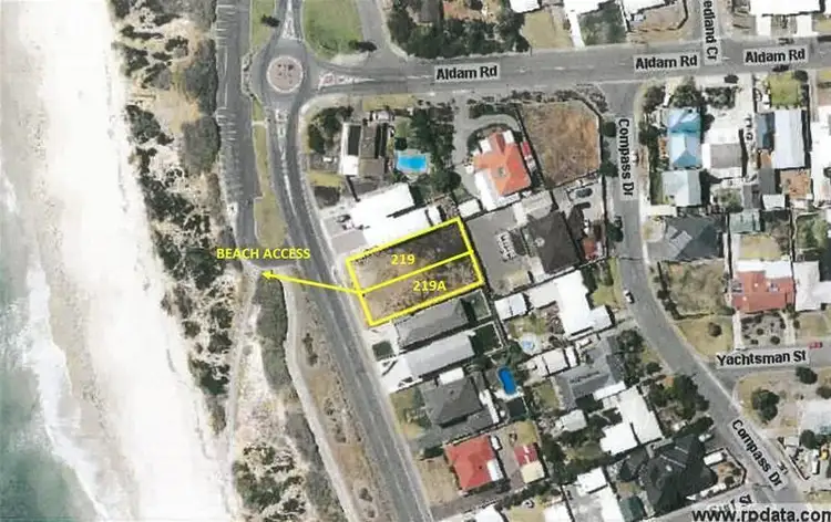 Second view of Homely land listing, 219 Esplanade, Seaford SA 5169