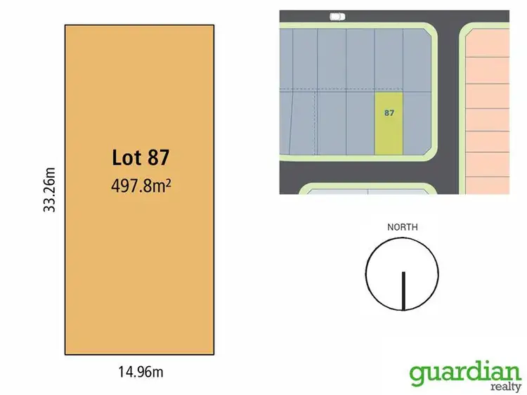Second view of Homely land listing, Lot 87/72-76 Terry Road, Box Hill NSW 2765