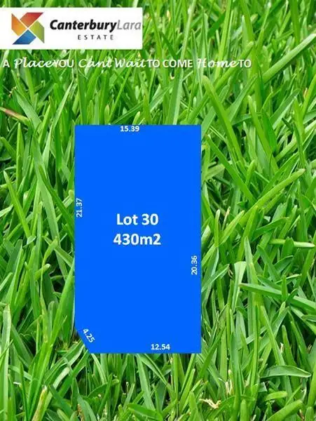 Lot 30 Canterbury Lara Estate, Lara VIC 3212