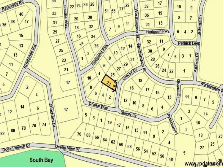 Second view of Homely land listing, 23 Glover Crescent, Green Head WA 6514