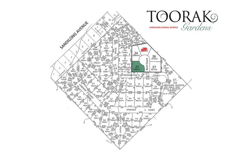 Second view of Homely land listing, Lot 23/ Kent Court, Irymple VIC 3498