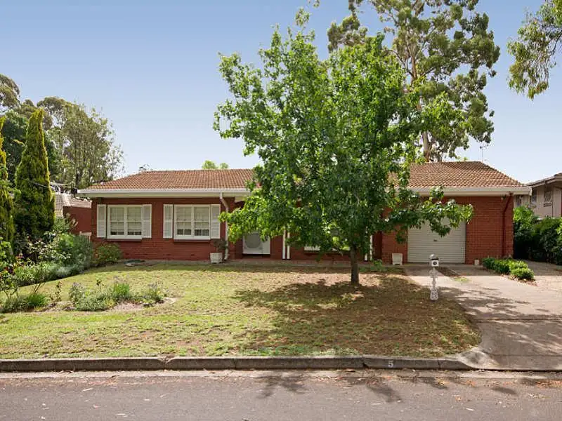 Main view of Homely house listing, 5 Moorcroft Court, Burnside SA 5066