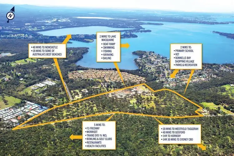 Third view of Homely land listing, 307 Georgia Lane, Bonnells Bay NSW 2264