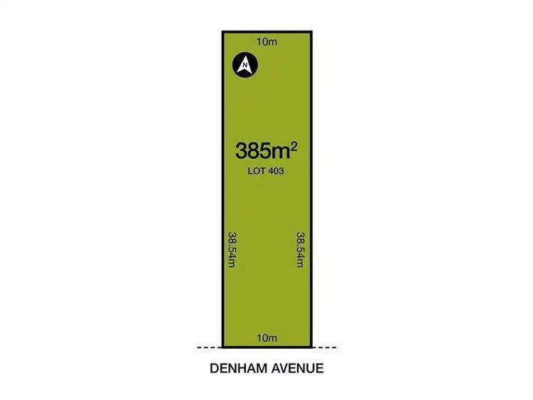 Second view of Homely land listing, Lot 403 Denham Avenue, Morphettville SA 5043