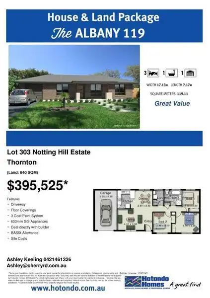 Second view of Homely land listing, Lot 303/ Hillgate Drive, Thornton NSW 2322