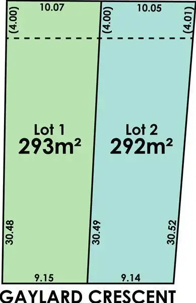 Lot 1 & 2 - 19 Gaylard Crescent, Redwood Park SA 5097