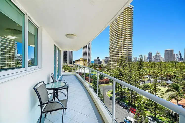 Second view of Homely apartment listing, 'THE CREST' 15 Breaker_ Street, Main Beach QLD 4217