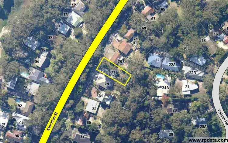 Fourth view of Homely land listing, 77 Stockton Street, Nelson Bay NSW 2315