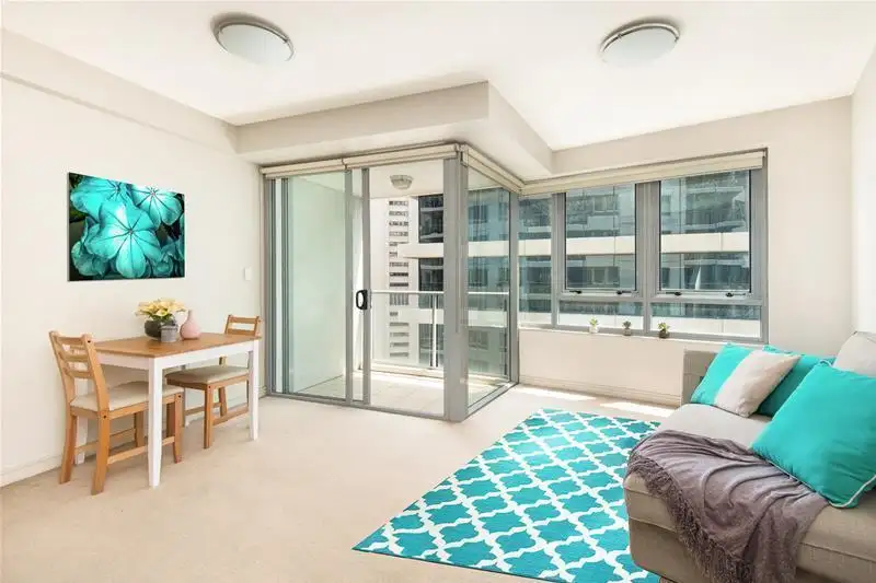 Main view of Homely studio listing, 1804/77 Berry Street, North Sydney NSW 2060