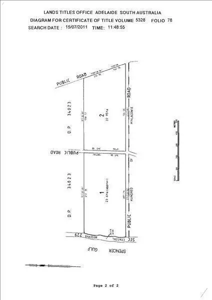 Fourth view of Homely land listing, 1 Parsons Beach Parade, Minlaton SA 5575