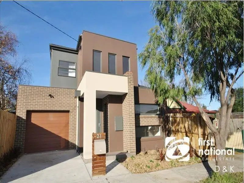 Main view of Homely townhouse listing, 21 Wolverhampton Street, Footscray VIC 3011