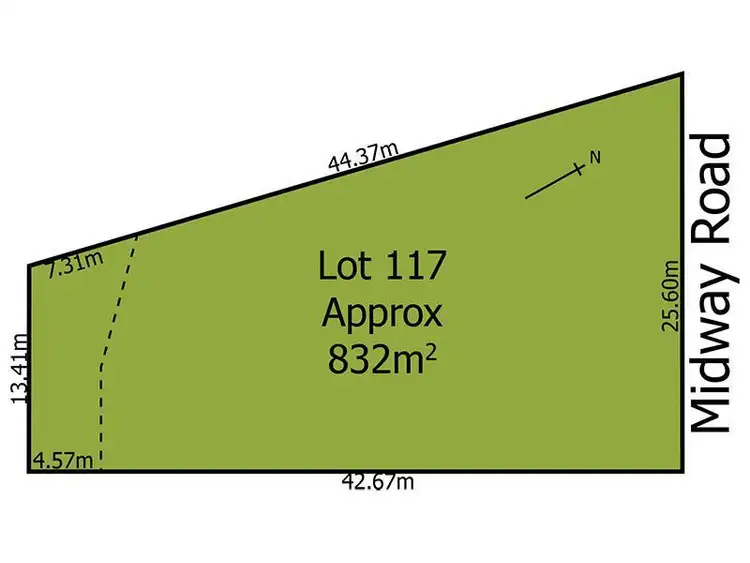 Main view of Homely land listing, Lot/117 Midway Road, Elizabeth Downs SA 5113