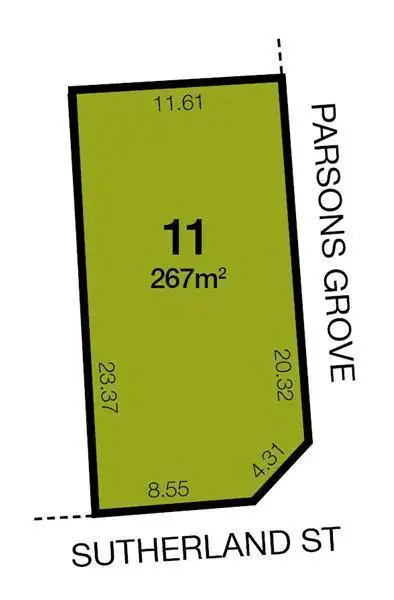 Main view of Homely land listing, Lot 11 / Sutherland (Cnr.Parsons Gve) Street, Park Holme SA 5043