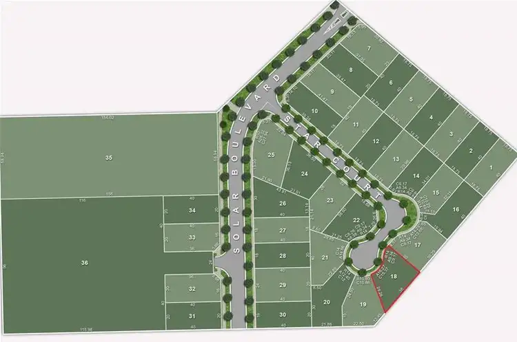 Main view of Homely land listing, Lot 18 Sunrise Estate, Kyabram VIC 3620