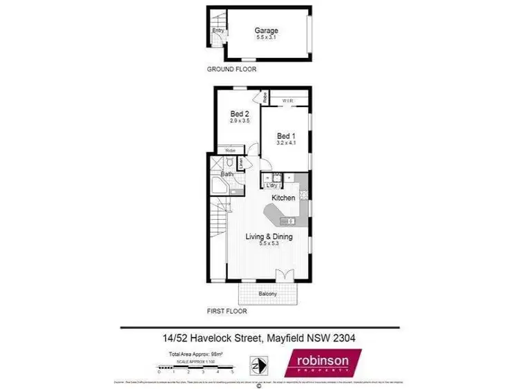 Sixth view of Homely townhouse listing, 14/52 Havelock Street, Mayfield NSW 2304