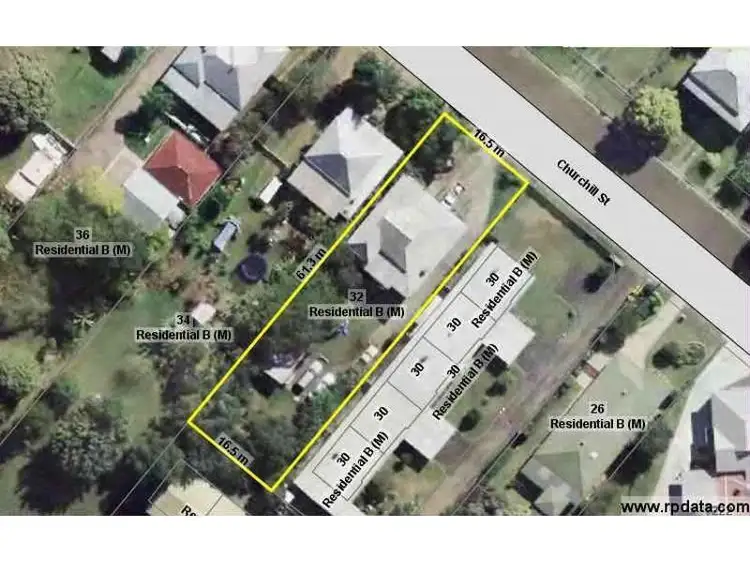 Fourth view of Homely land listing, 32 Churchill Street, Maryborough QLD 4650