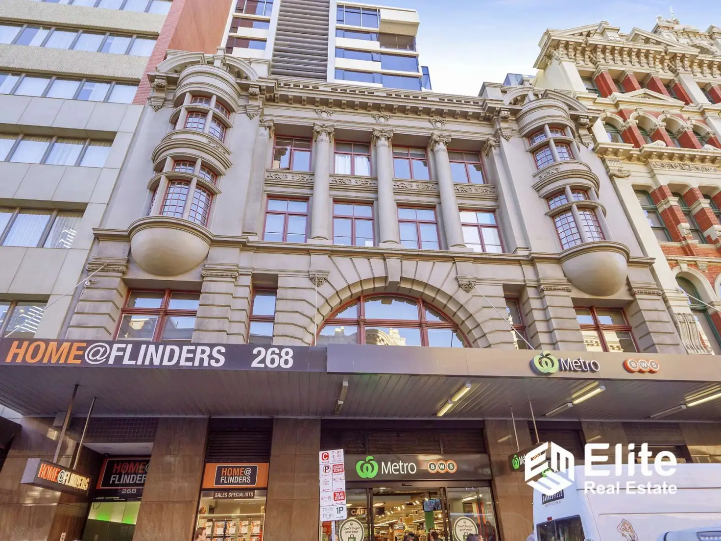 Main view of Homely apartment listing, 1003/268 FLINDERS STREET, Melbourne VIC 3000