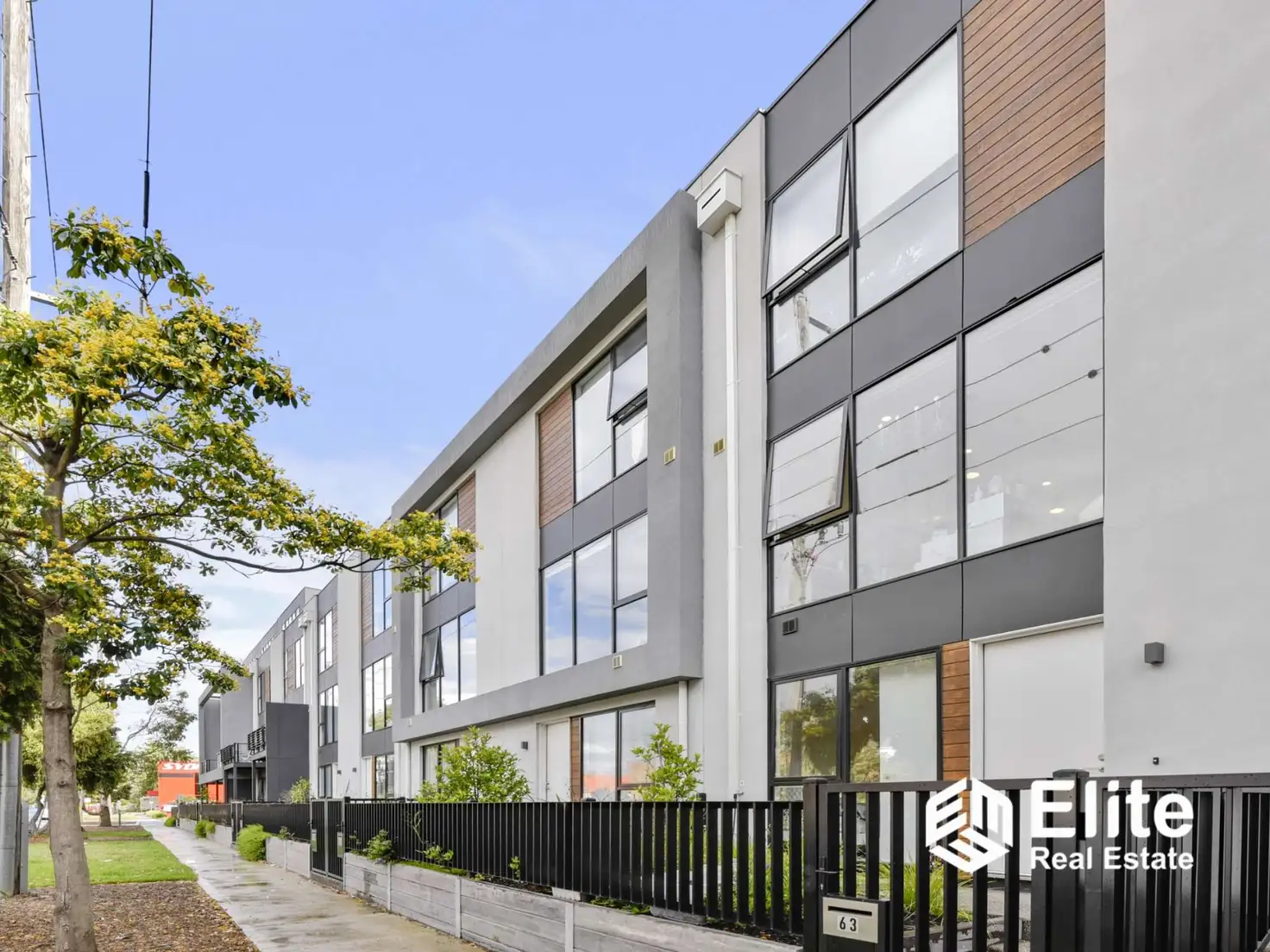 Main view of Homely townhouse listing, 63 BOUNDARY STREET, Port Melbourne VIC 3207