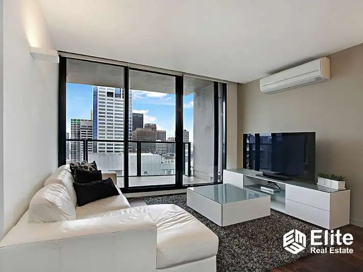 Second view of Homely apartment listing, 3505/200 SPENCER STREET, Melbourne VIC 3000