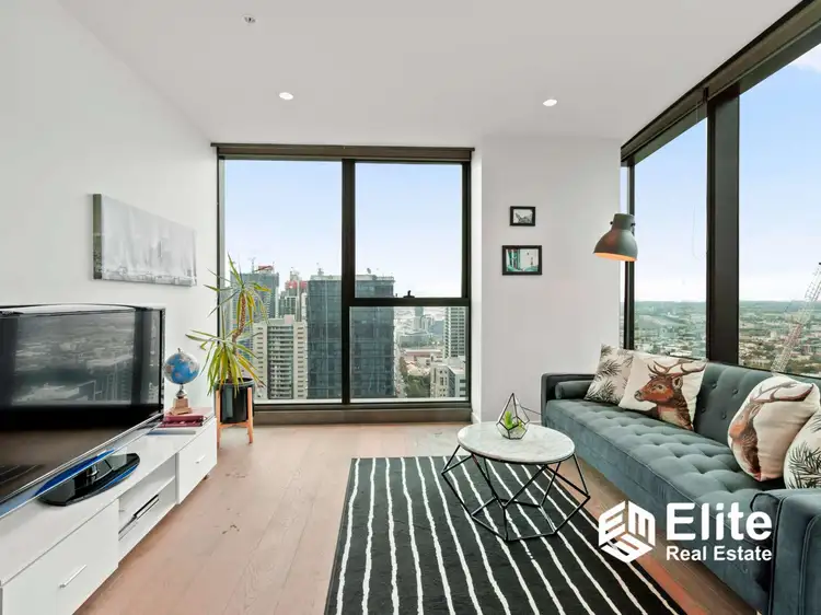 Second view of Homely apartment listing, 4201/285 LA TROBE STREET, Melbourne VIC 3000