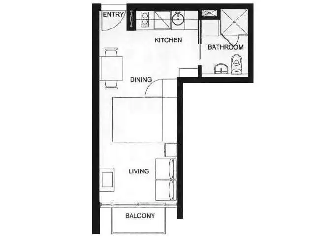 Seventh view of Homely apartment listing, 805/160 LITTLE LONSDALE STREET, Melbourne VIC 3000