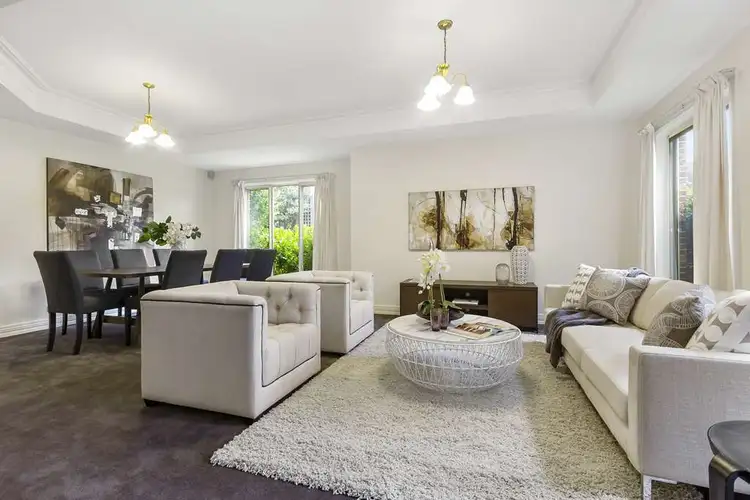 Second view of Homely townhouse listing, 1/17 Chatham Road, Canterbury VIC 3126