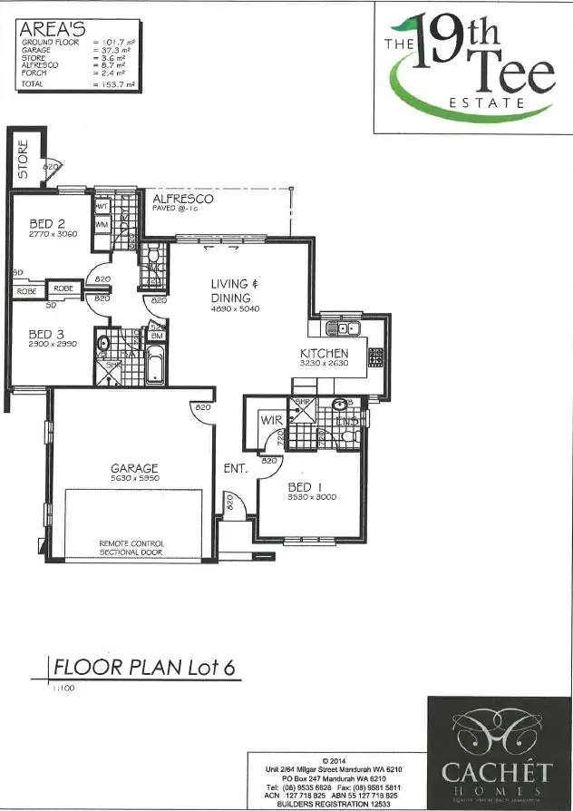 Third view of Homely other listing, Lot 6/1313 Camden Way, Meadow Springs WA 6210