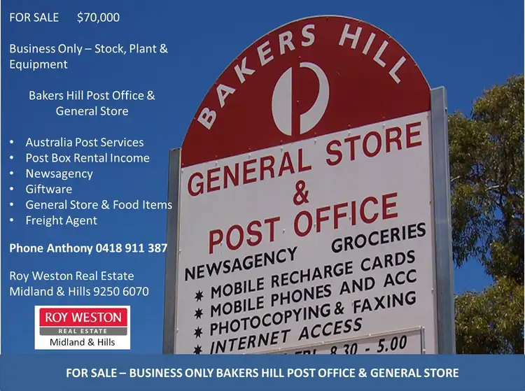 4611 Great Eastern Hway, Bakers Hill WA 6562