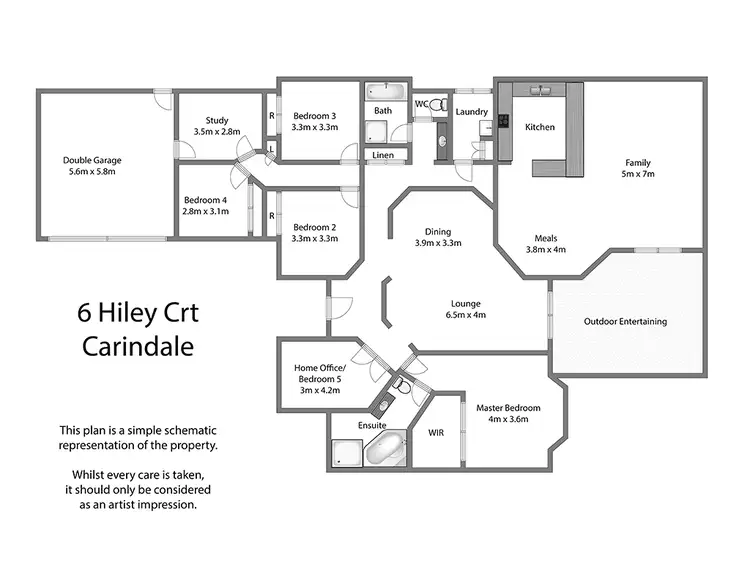 Second view of Homely house listing, 6 Hiley Court, Carindale QLD 4152