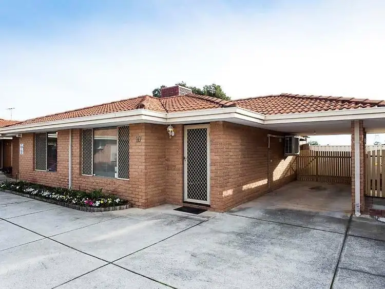 Main view of Homely villa listing, 10/1 Park Road, Midvale WA 6056