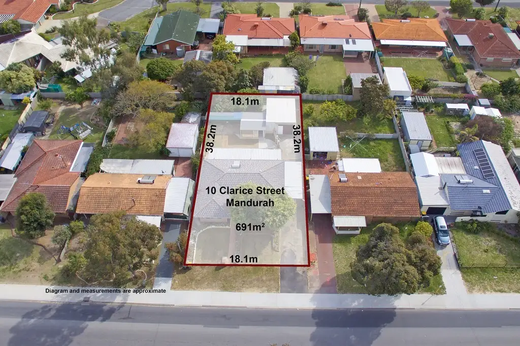 Main view of Homely house listing, 10 CLARICE STREET, Mandurah WA 6210