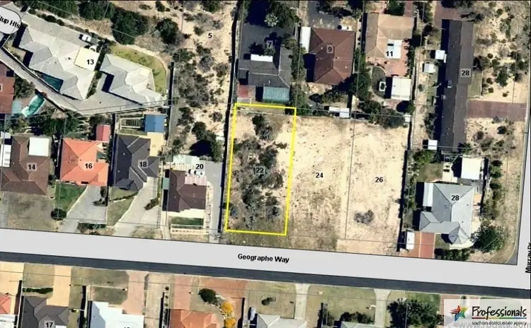 Third view of Homely land listing, 22 Geographe Way, Withers WA 6230