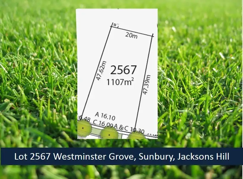 Main view of Homely land listing, Lot 2567 Westminster Grove, Sunbury VIC 3429