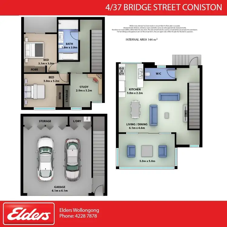 Second view of Homely townhouse listing, 4/37 Bridge Street, Coniston NSW 2500