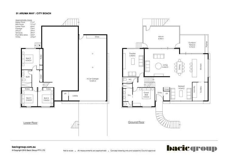 Fourth view of Homely house listing, 51 Aruma Way, City Beach WA 6015